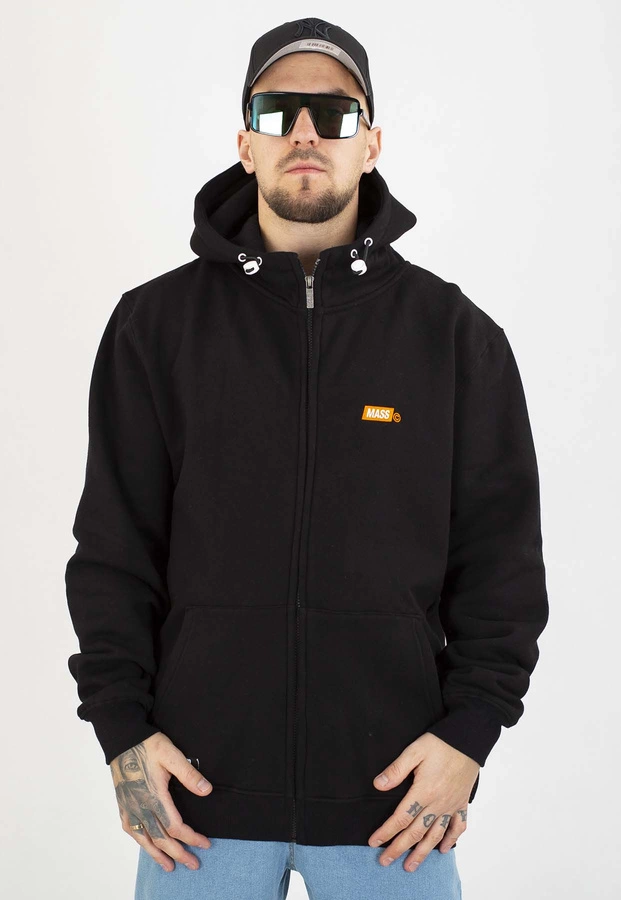Bluza Mass Z Kapturem ZIP Mini Box czarna