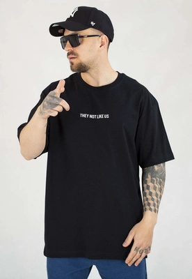 T-shirt Lucky Dice Baggy Not Like Us czarny
