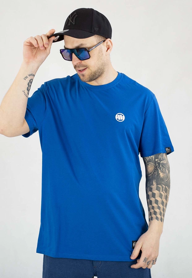 T-shirt Pit Bull Small Logo 170 royal blue