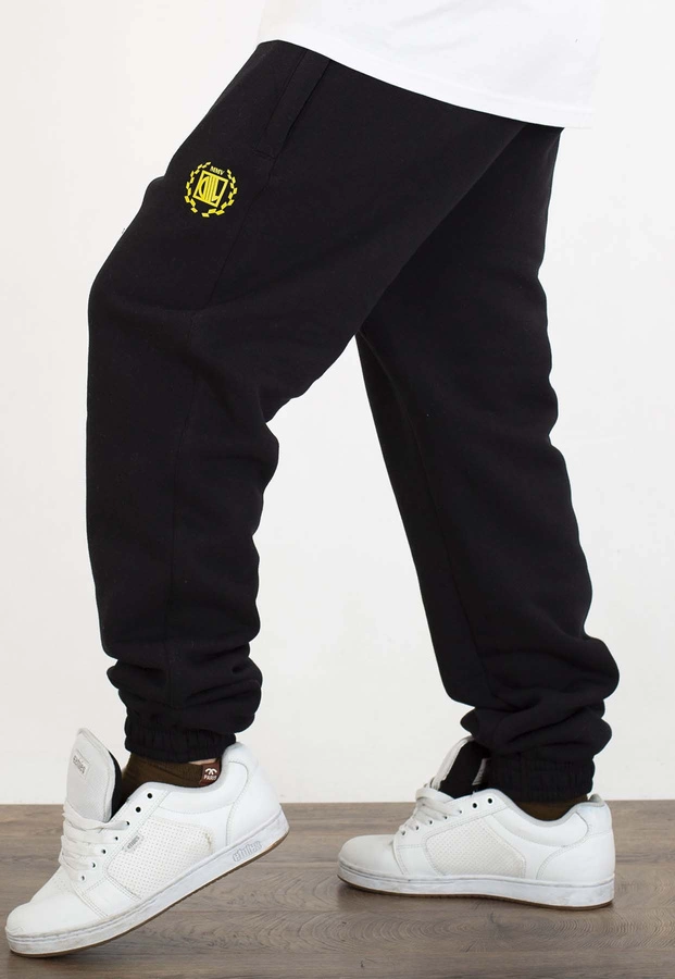 Dresy Diil Regular Laur czarno żółte