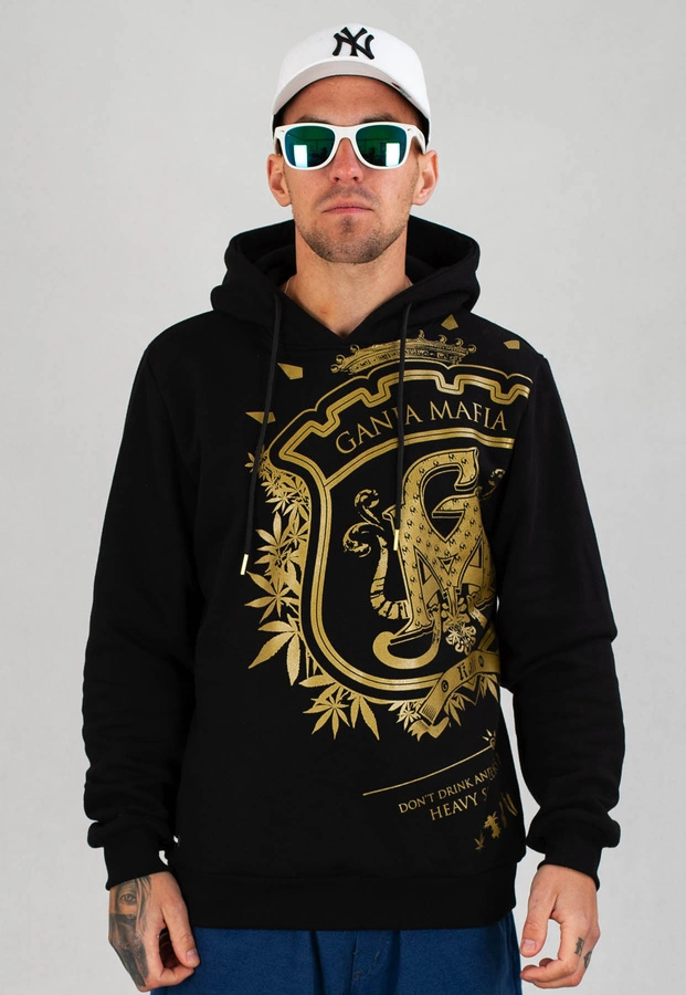 Bluza Ganja Mafia Herb Big czarna