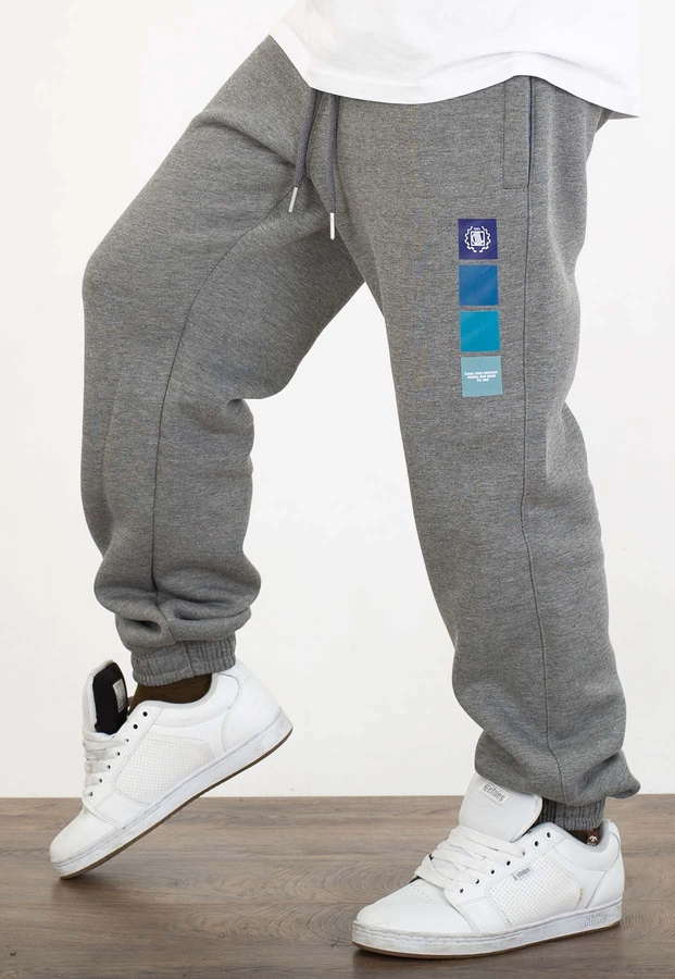 Dresy Diil Regular Square ciemno szare