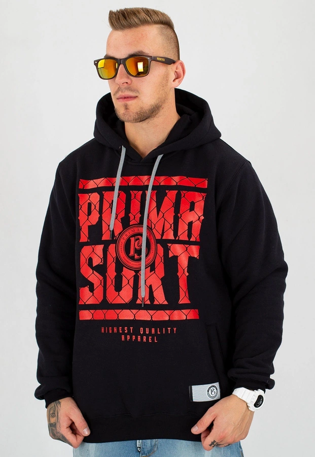 Bluza Prima Sort Cage czarna