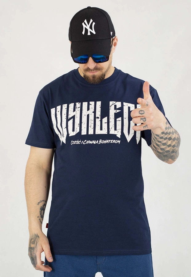 T-shirt Street Autonomy Wyklęci niebieski