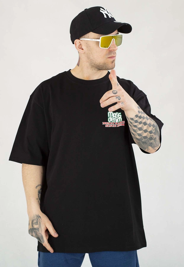 T-shirt Mass Casino czarny
