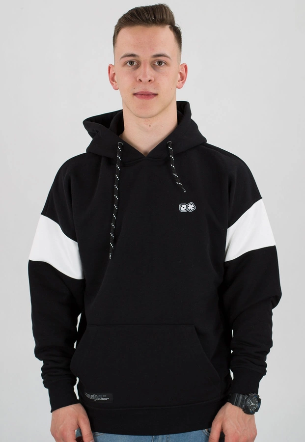 Bluza Lucky Dice Nine Letters czarno biała