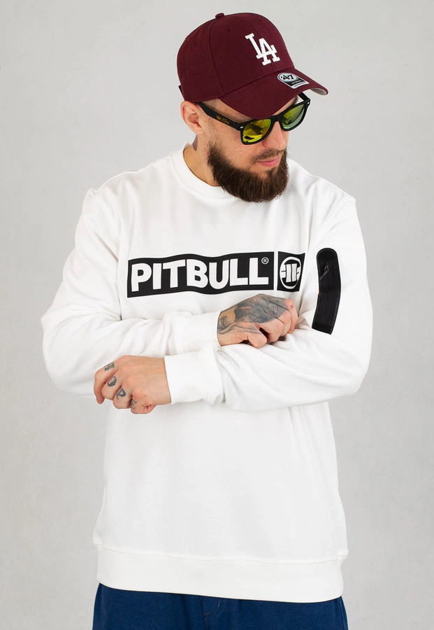 Bluza Pit Bull Crewneck Beyer biała