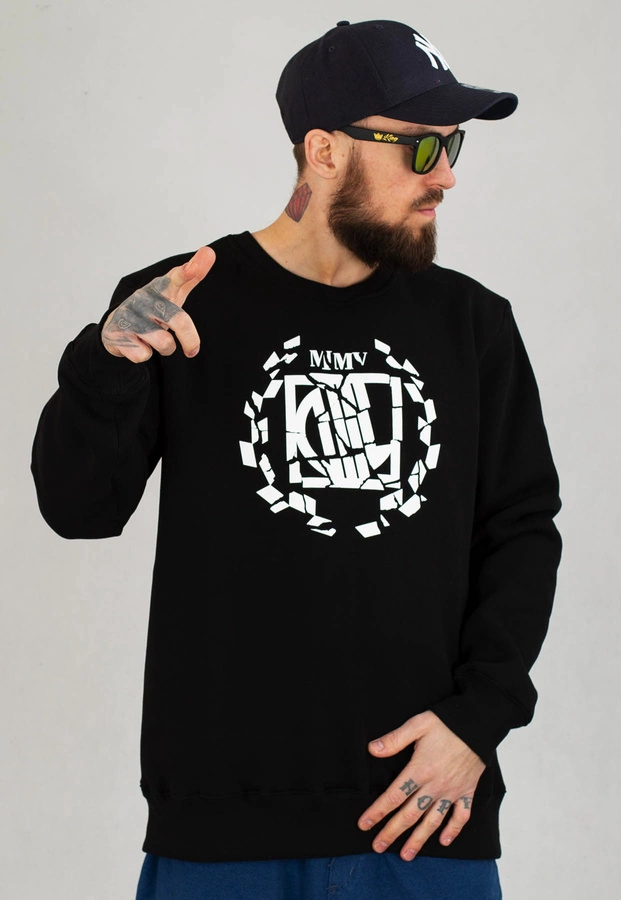 Bluza Diil Crewneck Laur Broken czarna