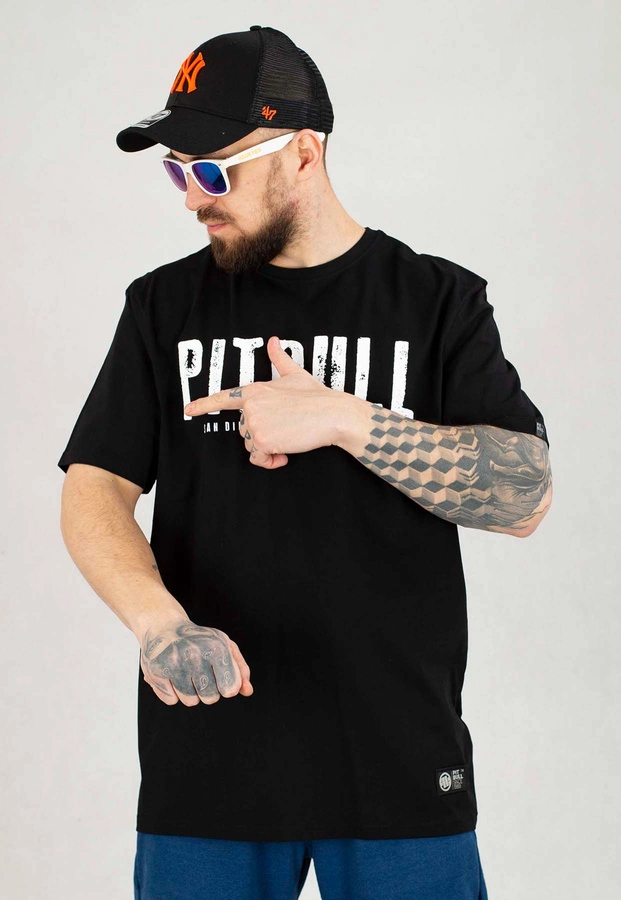 T-shirt Pit Bull Street King czarny