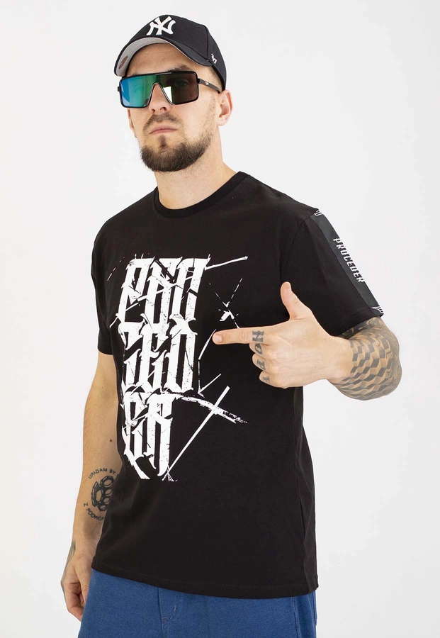 T-shirt Chada Proceder Torn Tape czarny