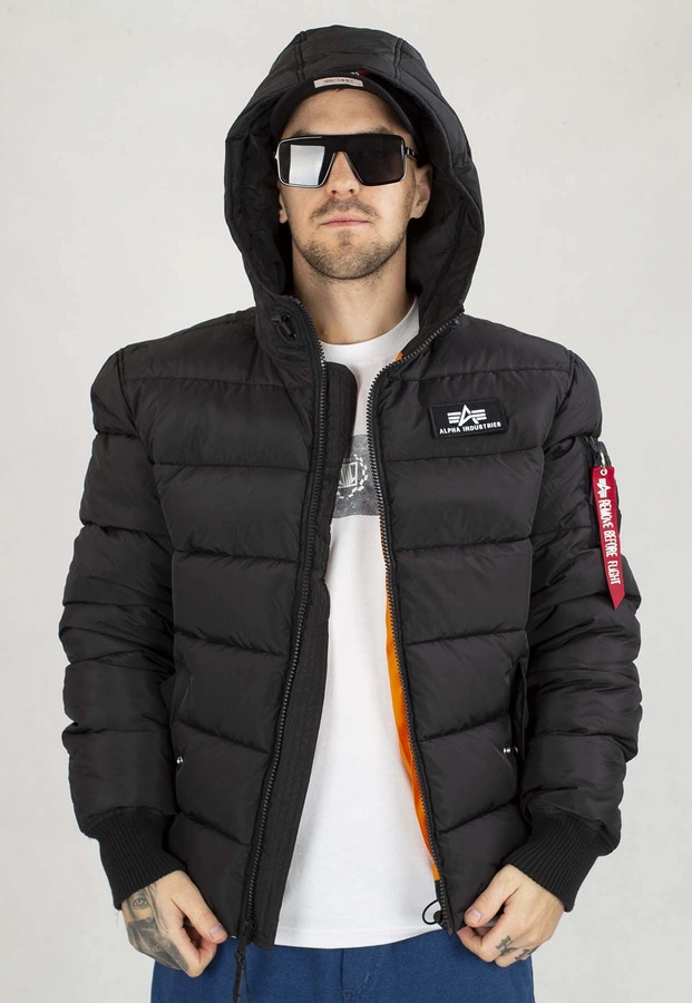 Kurtka Alpha Industries Zimowa Puffer Alpha FD 118113 czarna