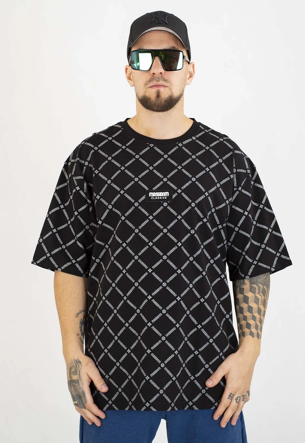 T-shirt Mass Monogram czarny