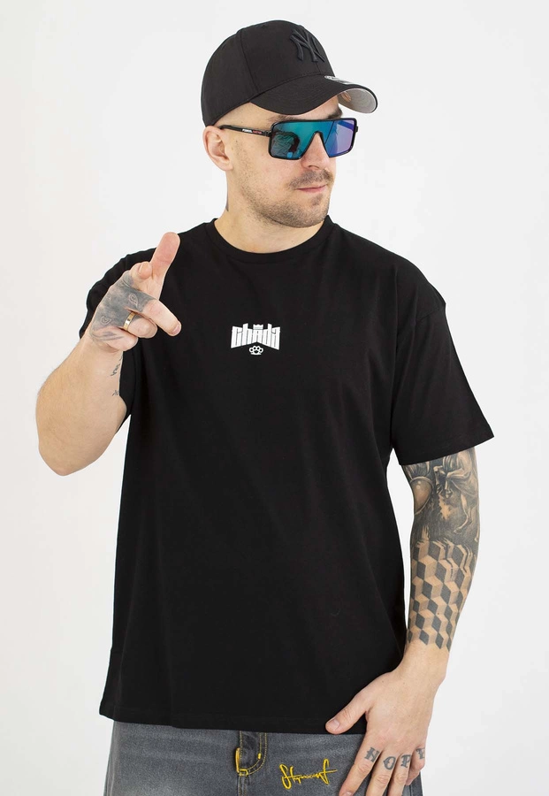 T-shirt Chada Proceder Szacunek czarny