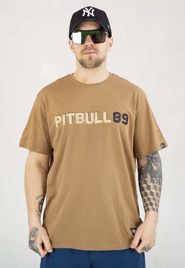 T-shirt Pit Bull 170 Dog 89 coyote brown