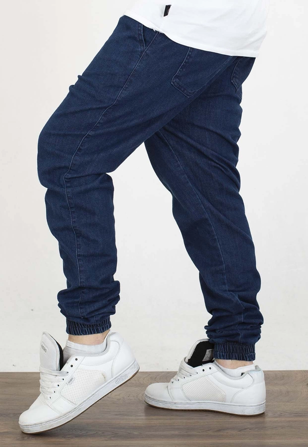 Spodnie Patriotic Jeansowe CLS Mini ciemno niebieskie