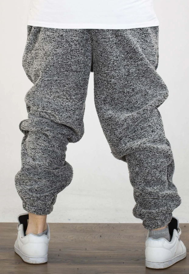 Dresy Jigga Wear Teddy Simple Crown szare