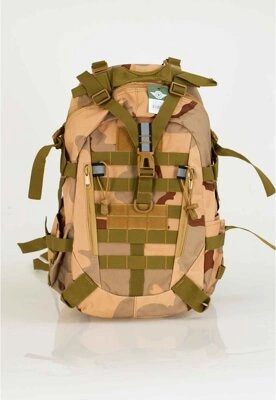 Plecak Red Eyes Military piaskowy moro