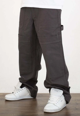 Spodnie Prosto Pants Utility sprane ciemne szare