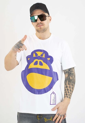 T-shirt Stoprocent Goryl biały