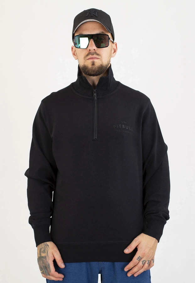 Bluza Pit Bull Bez Kaptura Half Zip Sampson black