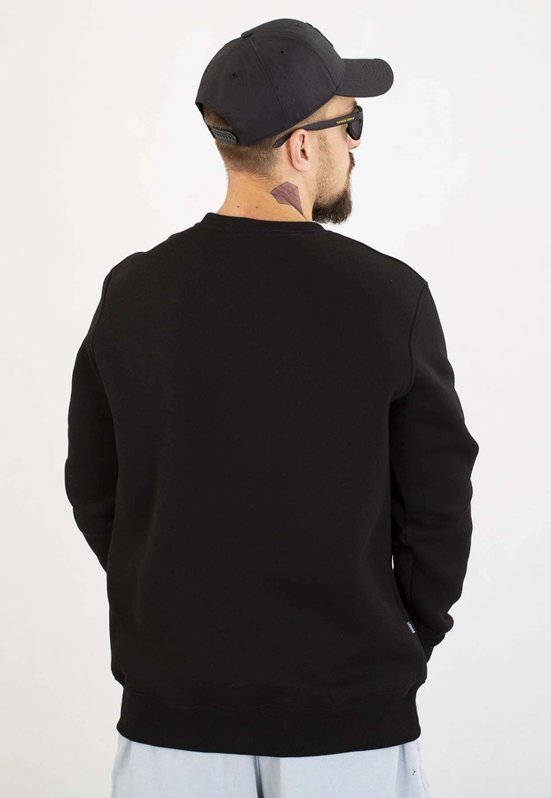 Bluza Diil Bez Kaptura Laur czarno biała