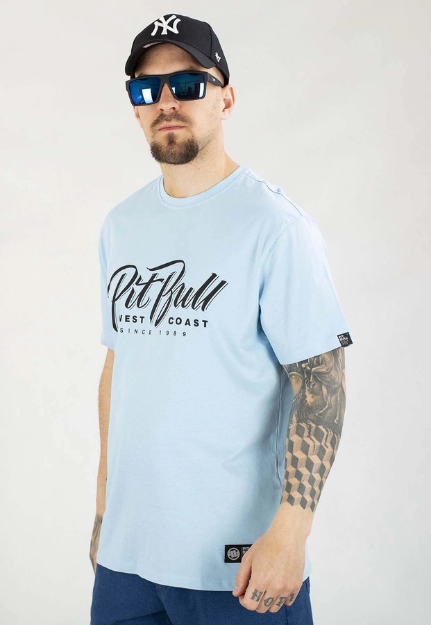 T-shirt Pit Bull El Jeffe 170 light blue