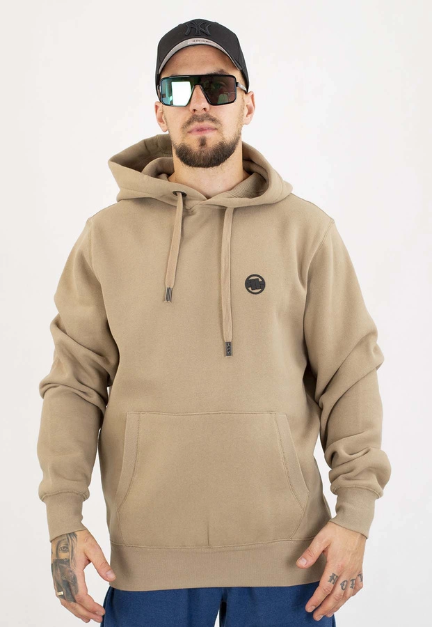 Bluza Pit Bull Z Kapturem Small Logo pale sand
