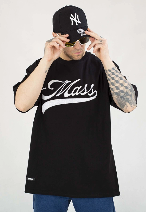 T-shirt Mass Draft czarny