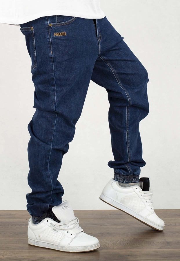 Spodnie Prosto Regular Jogger Jeans Hees Navy