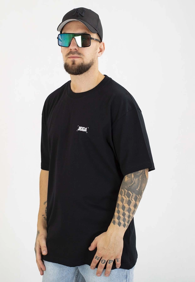 T-shirt Jigga Wear Baggy Moon czarny