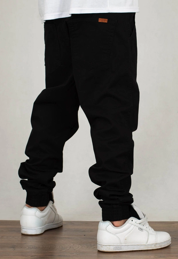 Spodnie B.O.R. Biuro Ochrony Rapu Joggery Skin czarne