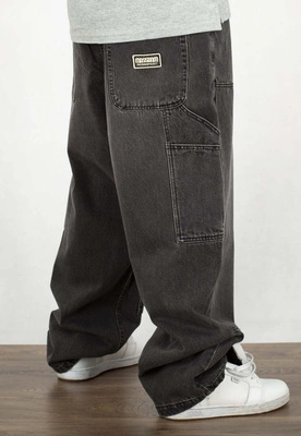 Spodnie Mass Jeans Extra Baggy Fit Worker black washed