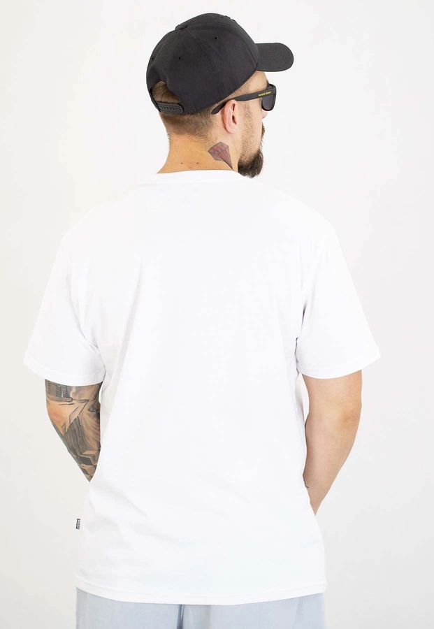 T-shirt Diil Frame biało czarny