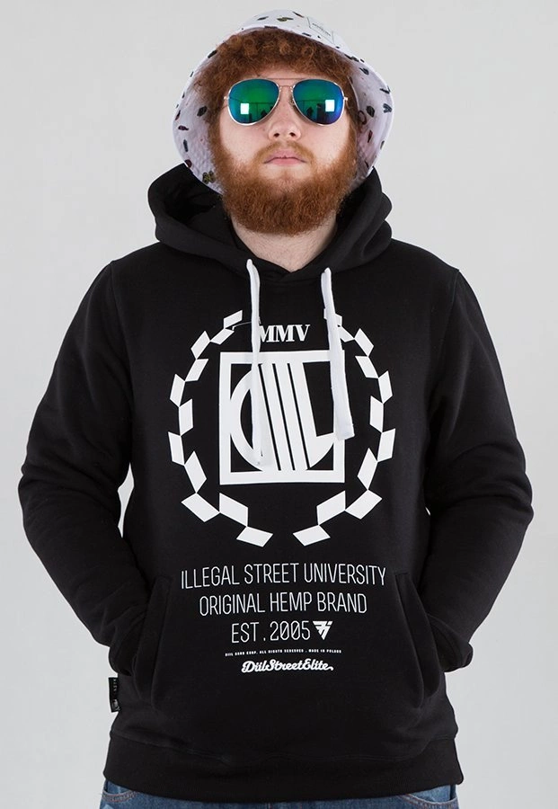 Bluza Diil Harvard czarna