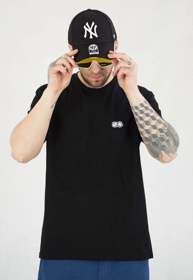 T-shirt Lucky Dice Small Dice czarny
