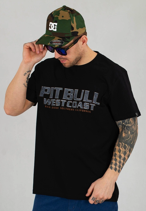 T-shirt Pit Bull Fighter czarny
