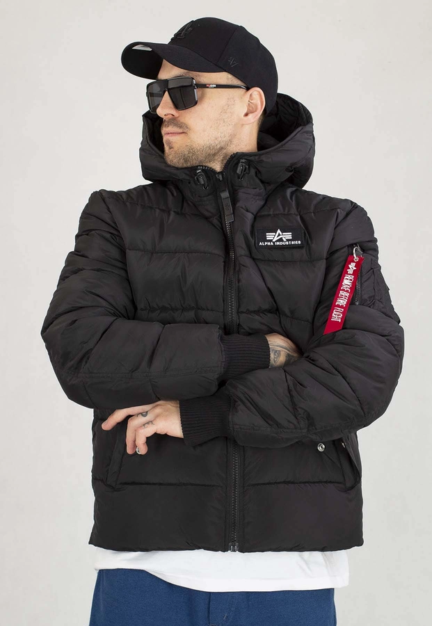 Kurtka Alpha Industries Zimowa Puffer Alpha FD 118113 czarna