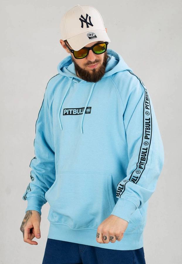 Bluza Pit Bull Hooded Rodrigo jasno niebieska