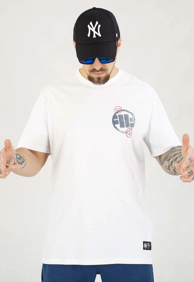 T-shirt Pit Bull SD Stamp 170 white