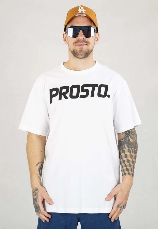 T-shirt Prosto Starr biały