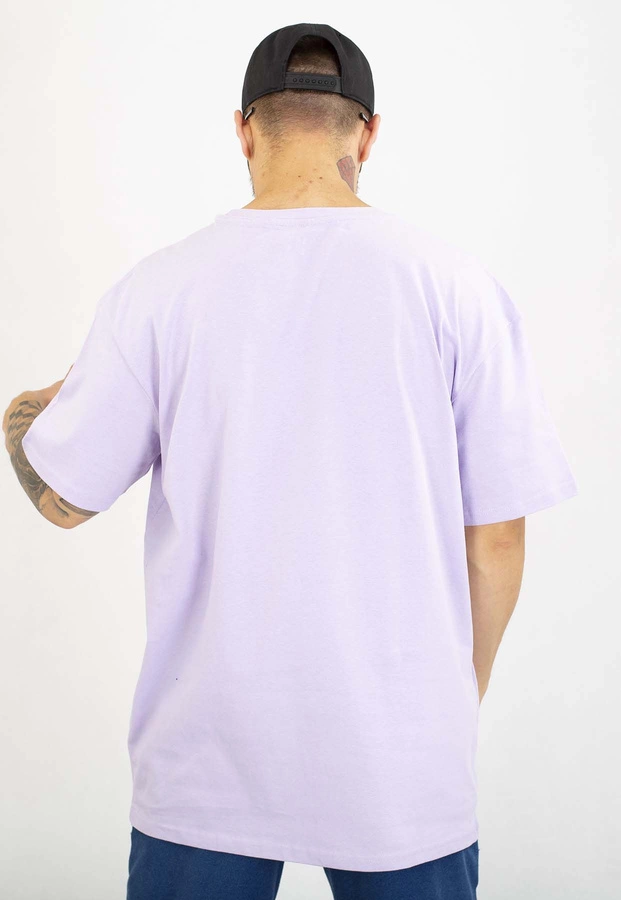 T-shirt Lucky Dice Baggy LD Classic jasno fioletowy