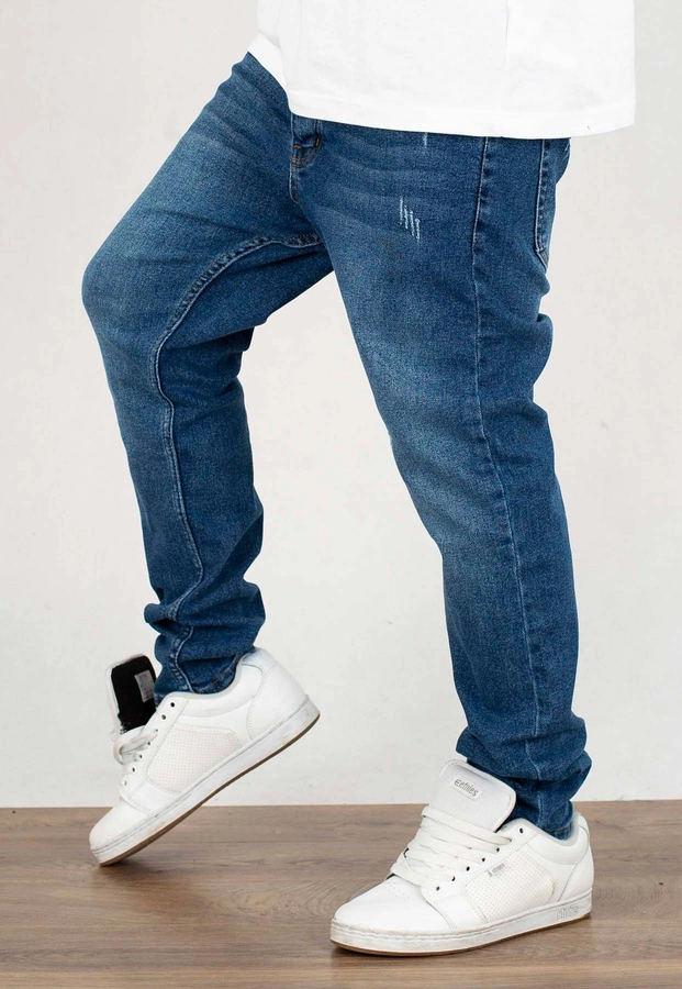 Spodnie I8 Denim SKIN02 Skinny medium blue