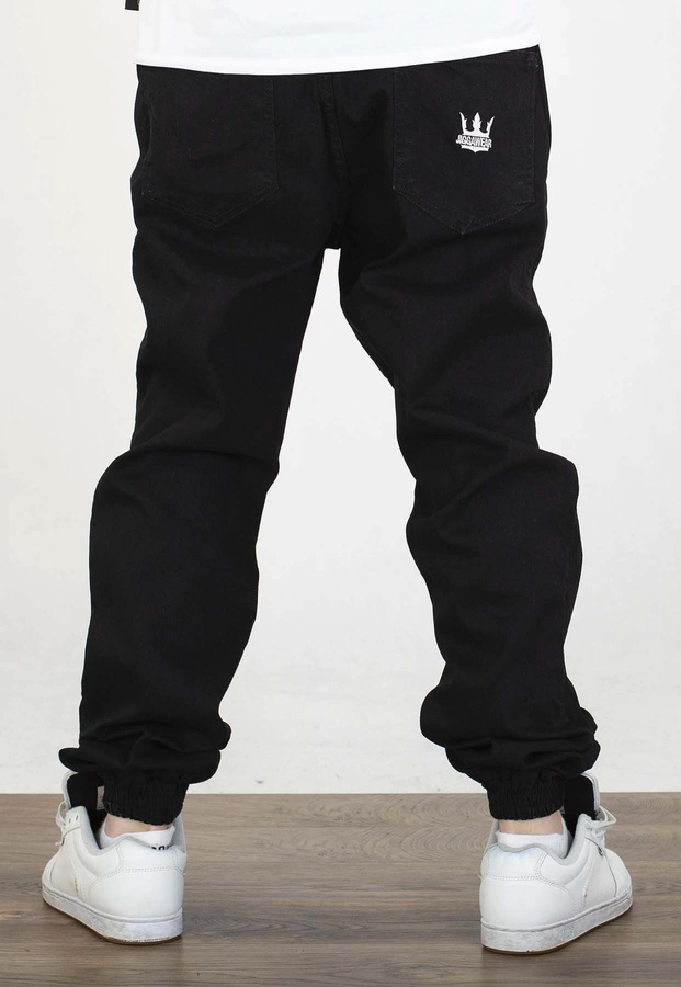 Spodnie Jigga Wear Crown Jogger Jeans black