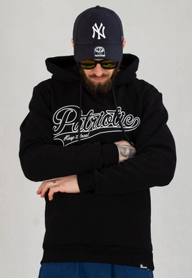 Bluza Patriotic Z Kapturem Collage Tag czarna