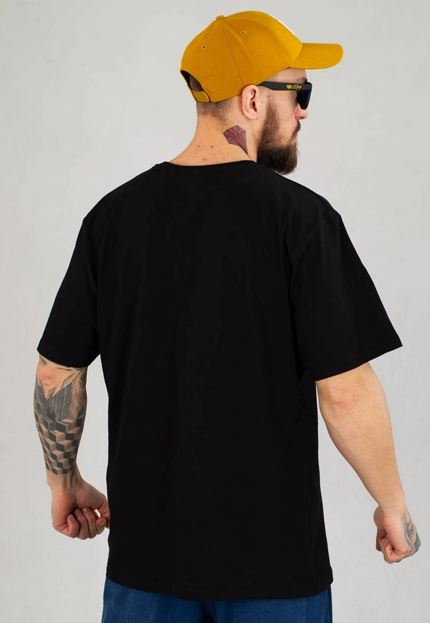 T-shirt RPS Rysiu Peja Solufka Slums Attack Tag czarny