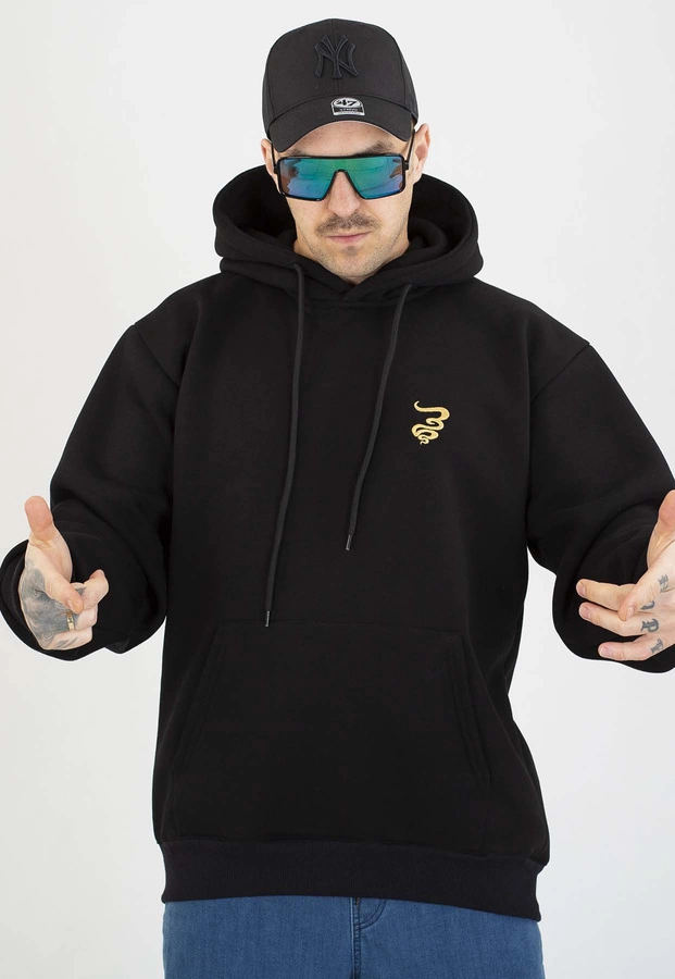 Bluza Grube Lolo Dymek Small Logo czarno złota