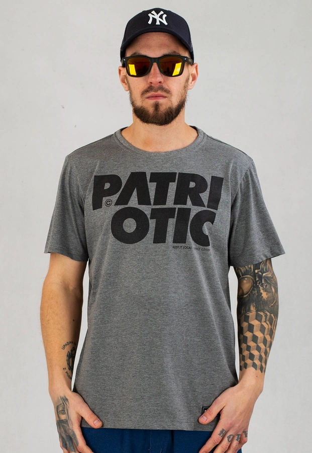 T-shirt Patriotic CLS 22 grafitowy