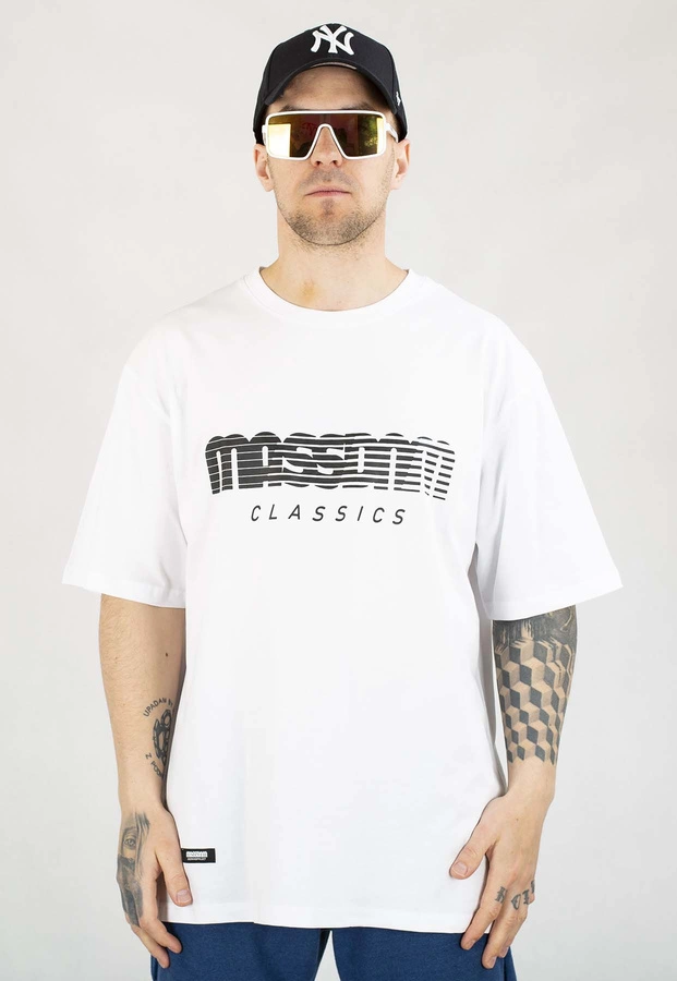 T-shirt Mass Classic Fast biały