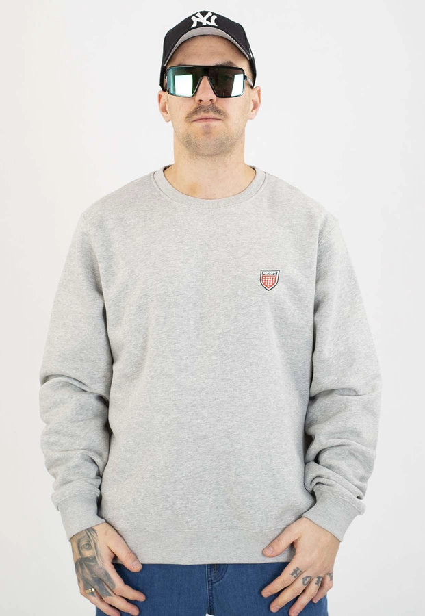 Bluza Prosto Bez Kaptura Shield grey