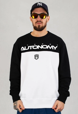 Bluza Street Autonomy Tony biało czarna